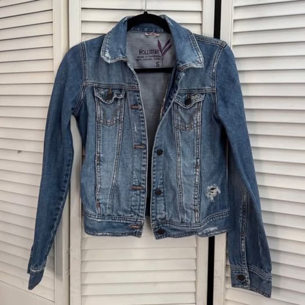 Hollister Jean Jacket Size Small